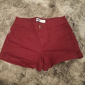 Maroon shorts